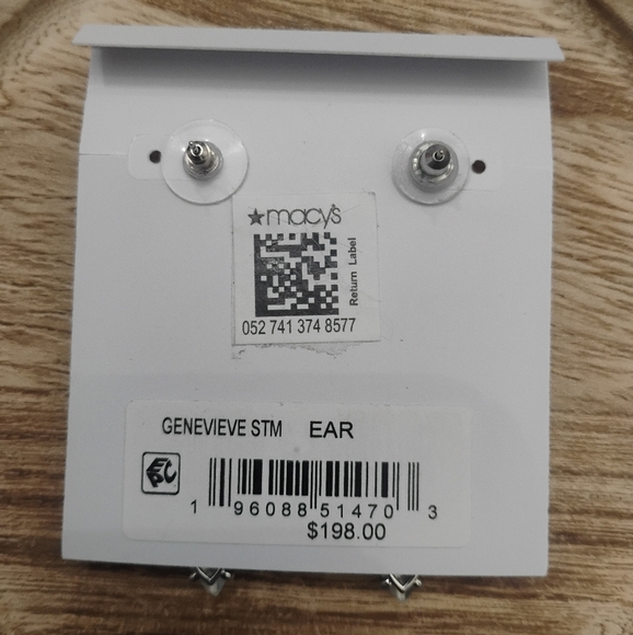 Kendra Scott Genevieve Statement Earrings in Silver and Ivory Pearl NEW - Picture 9 of 10